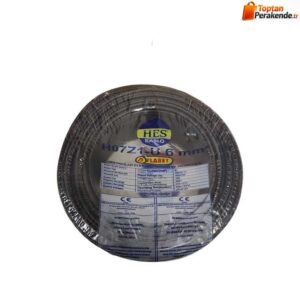 Hes Nya Kablo 6 Mm Siyah (H07z1-U) Halojen Free